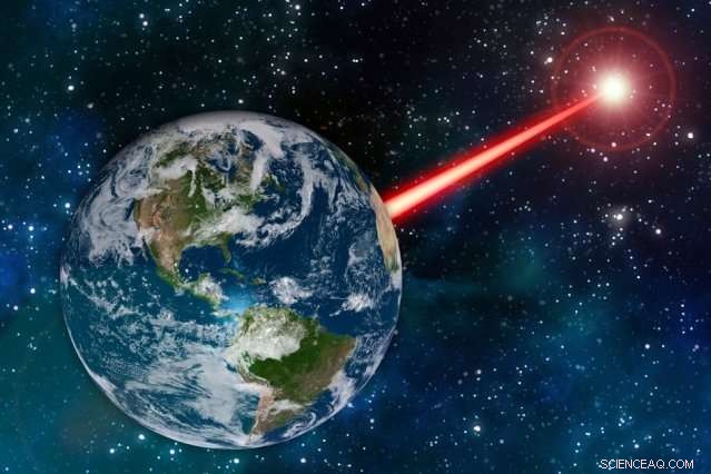 MIT Study: Earth’s Laser Technology Could Serve as a Galactic Beacon for Alien Astronomers