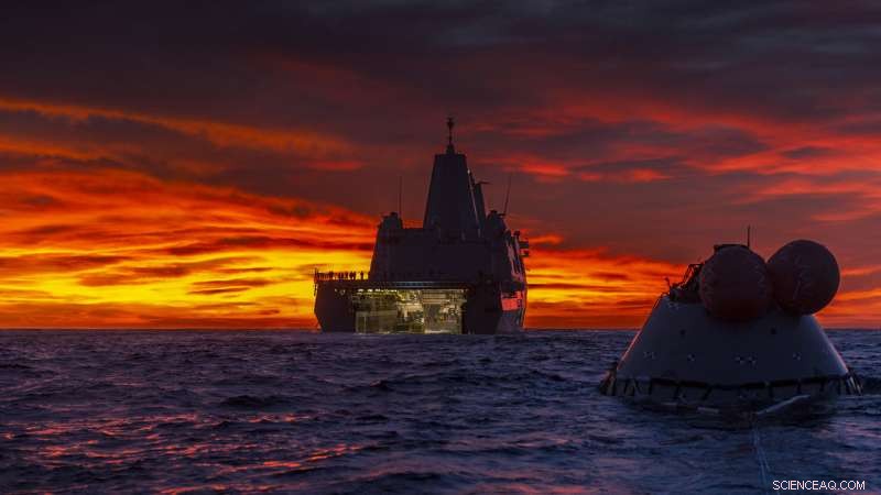 NASA Recovers Orion Test Capsule in Pacific Ocean