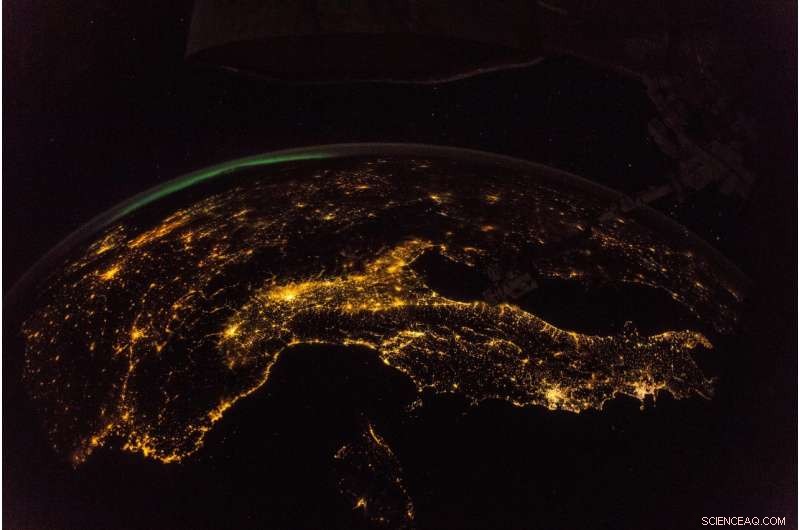 Nighttime Earth Mapping: High-Resolution Satellite Imagery