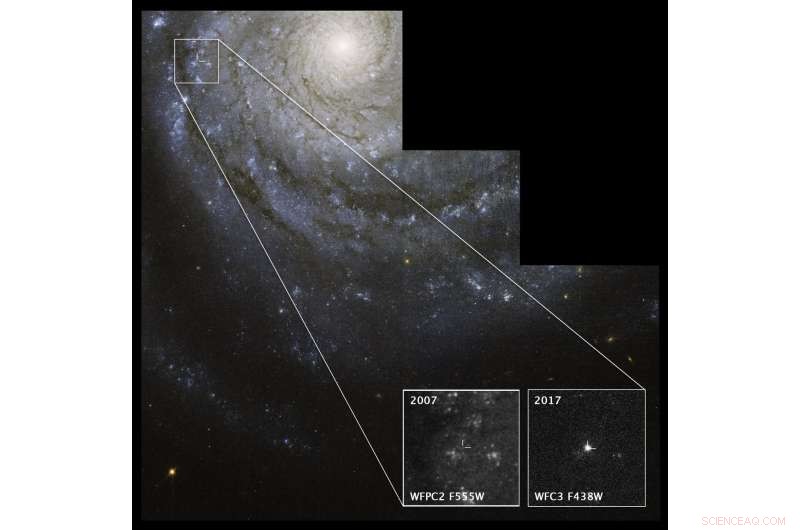 Astronomers Discover Likely Hidden Progenitor Star Behind 2017 Supernova
