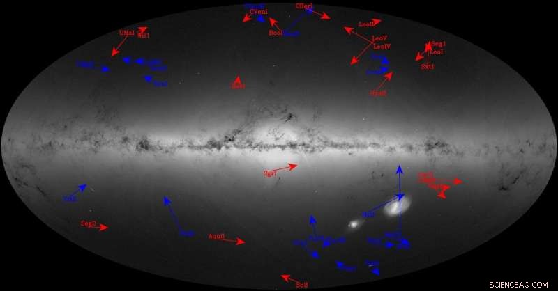 How the Milky Way’s Satellite Galaxies Move: Insights from ESA’s Gaia Data
