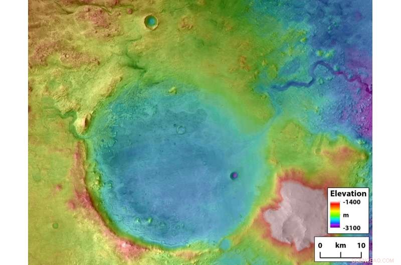 Overflowing Crater Lakes Sculpt Canyons Across Mars