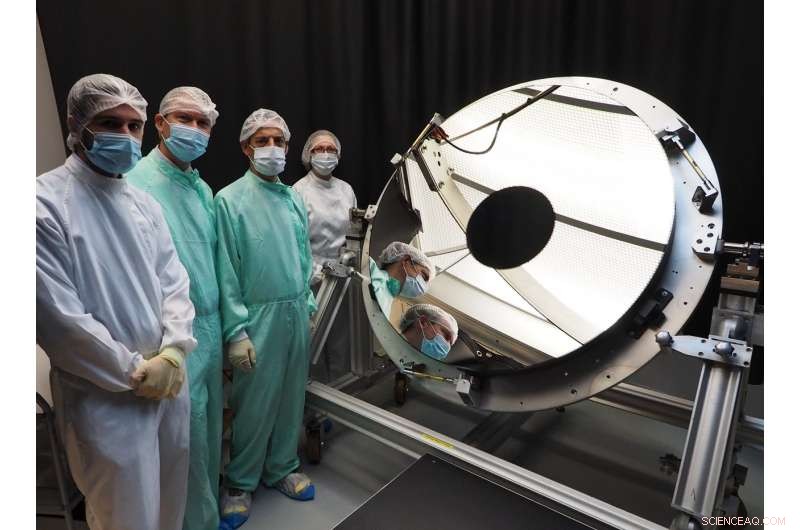Euclid Telescope Advances: Primary Mirror Delivery Completed