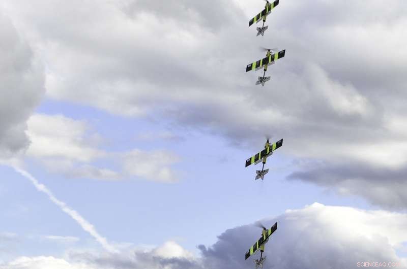 EagleRay: The First Unmanned Aircraft That Transitions From Air to Underwater