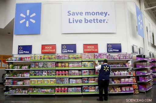 Walmart Faces Setbacks in Amazon Competition, Reports Fourth-Quarter Losses