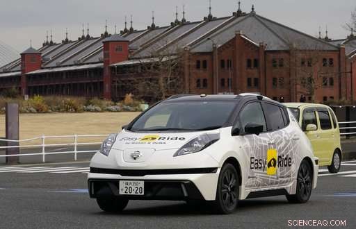 Nissan Launches Real-World Tests of Semi-Autonomous Easy Ride Vehicles