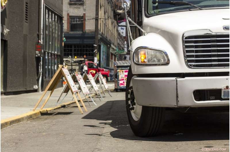 New Study Shows How Shortening Truck Parking Times Can Cut Failed Deliveries and Ease Seattle s Downtown Congestion