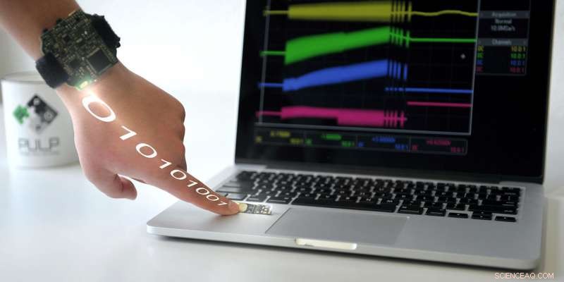 Zero‑Power Touch Communication Receiver on Flexible PCB