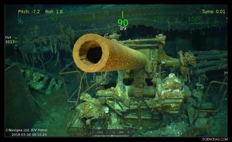 WWII USS Lexington Aircraft Carrier Wreck Discovered Off Australian Coast
