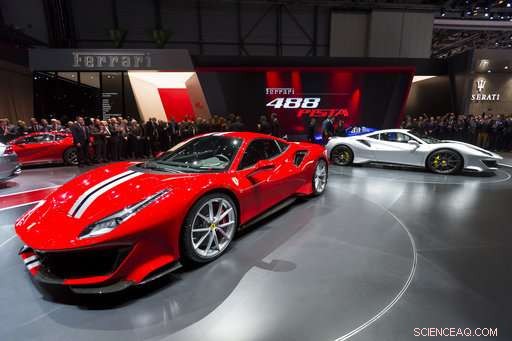 The Latest: Ferrari 488 Pista Debuts at Geneva Motor Show – Speed, Design, and Innovation Unveiled