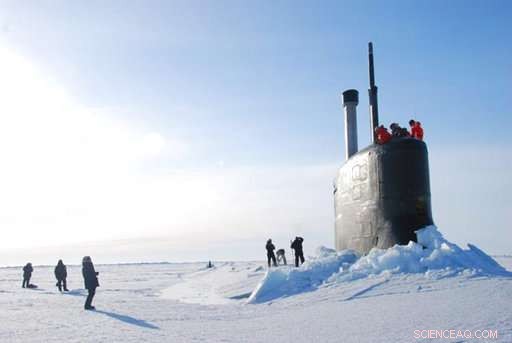 U.S. Navy Launches Under-Ice Submarine Exercise Along Alaska Coast