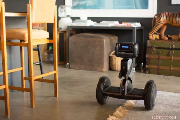 Revolutionary Two-Wheel Transporter Turns Into Smart Personal Assistant