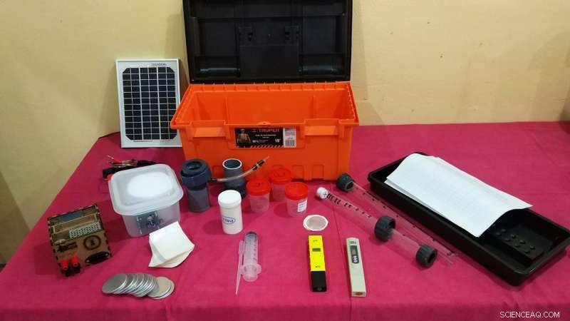 Innovative Portable Water Quality Assessment System for Developing Nations