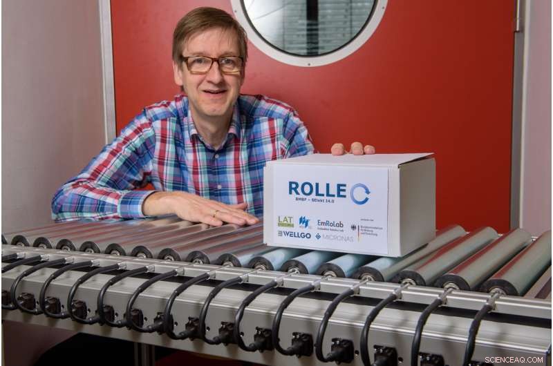 Intelligent Conveyor Rollers Revolutionize Parcel Logistics