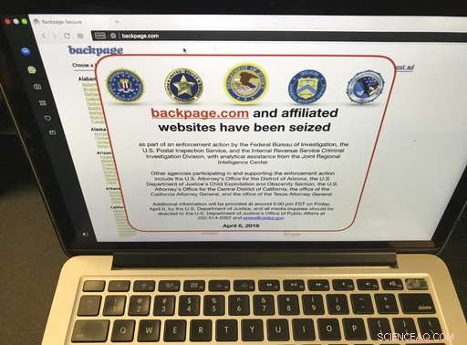 Federal Authorities Seize Backpage.com and Affiliate Sites in Enforcement Action