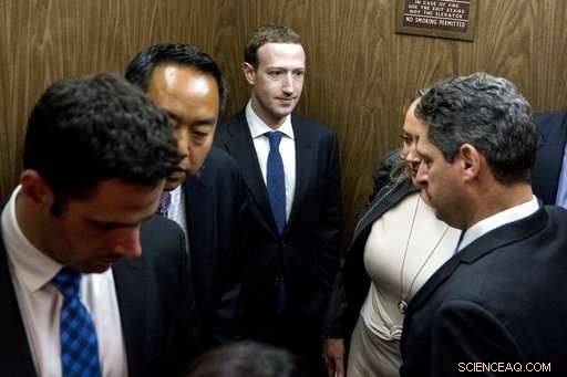 Mark Zuckerberg to Wear a Suit for Congressional Testimony