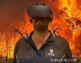 Step into the Line of Fire: Immersive VR Bushfire Experience
