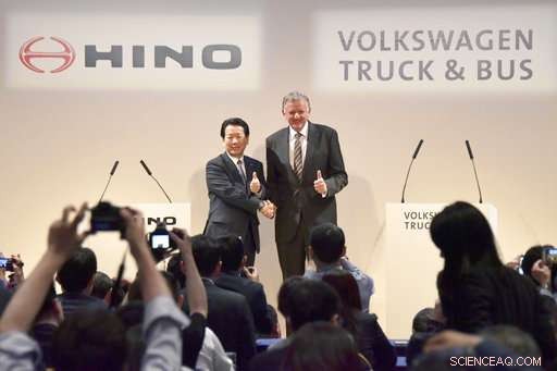 Hino & Volkswagen Forge Partnership on Hybrid & Autonomous Driving Technology