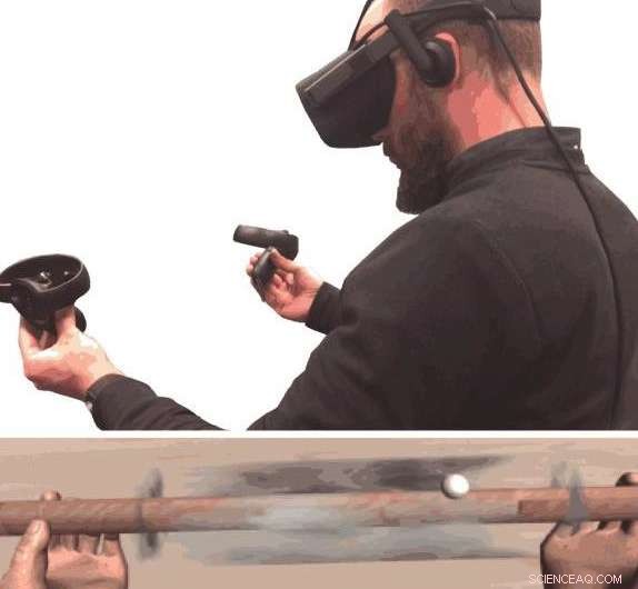 Researchers Find Visible Haptic Feedback Is Key to Full Immersion in VR Apps