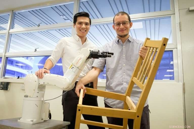 Robotic Assembly: New Machine Builds IKEA Chairs Without a Toolbox