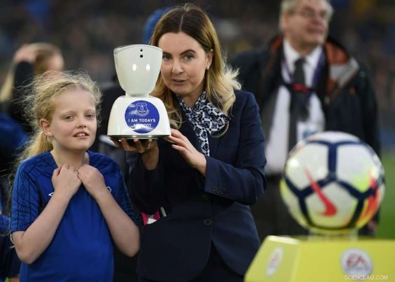 Robot Empowers Seriously Ill Everton Fan to Make History