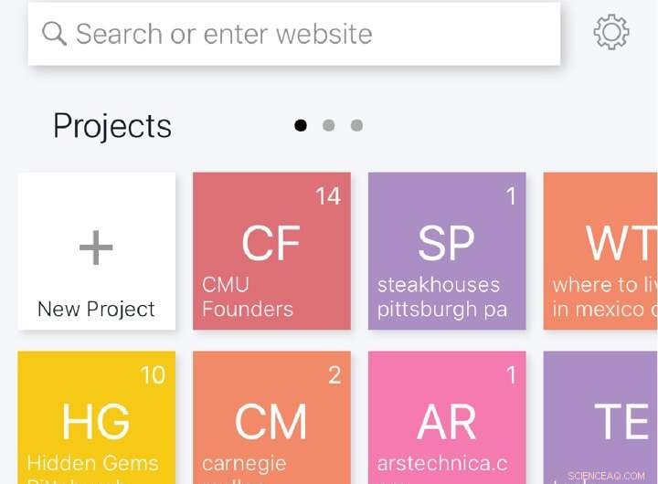 Bento Browser Enhances Mobile Search Efficiency