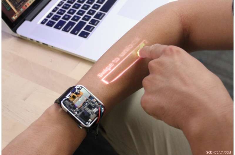 Turn Your Arm into a Smartwatch Touchscreen: A Simple Guide