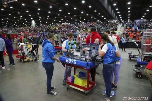 Empowering Women in Robotics: All-Female Teams Shine at Championship