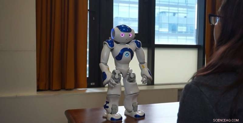 Robots as Counselors: Early Studies Show Positive User Experience