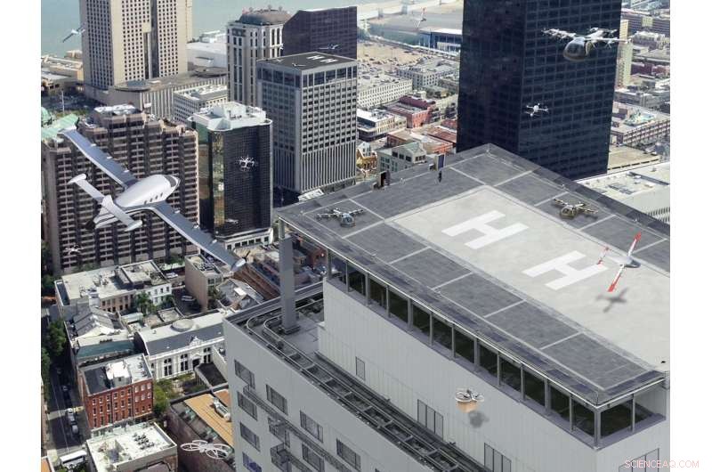 NASA and Uber Investigate Safety and Efficiency of Future Urban Airspace