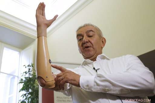 Italian Scientists Unveil Lighter, Affordable Robotic Hand to Enhance Amputee Grip