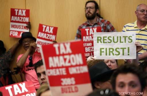 Seattle Approves Corporate Tax on Amazon, Starbucks to Fund Homelessness Services