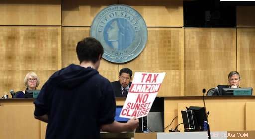 Seattle Approves Corporate Tax on Amazon, Starbucks to Fund Homelessness Services