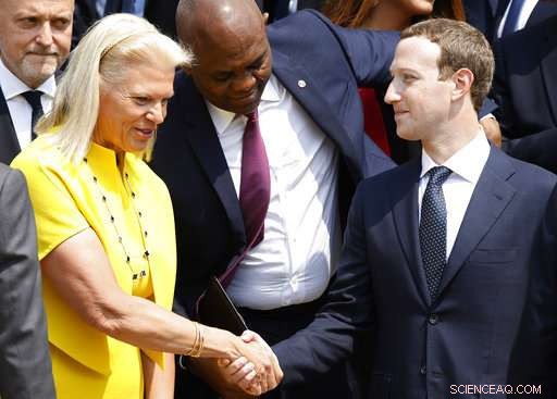 President Macron Challenges Zuckerberg on Tech Policy at Elysee Summit