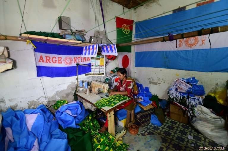 Bangladesh Flagmakers Battle Sleepless Nights Amid World Cup Fever