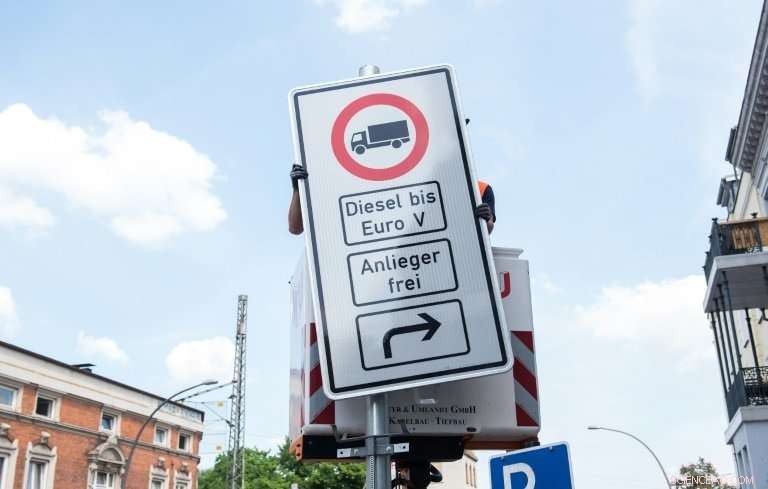 Hamburg Leads Germany with Diesel Vehicle Ban on Major Arteries