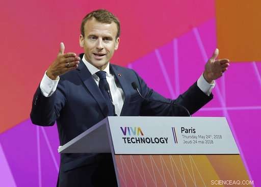 Macron Aims to Position France as Europe s Tech Hub
