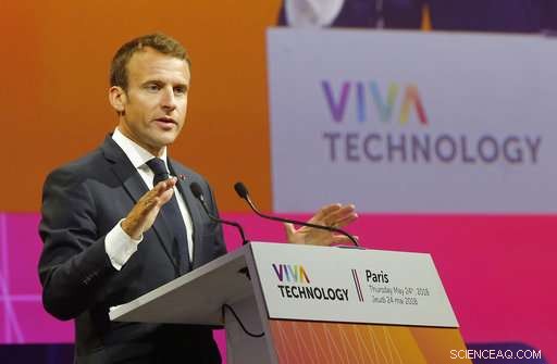 Macron Aims to Position France as Europe s Tech Hub