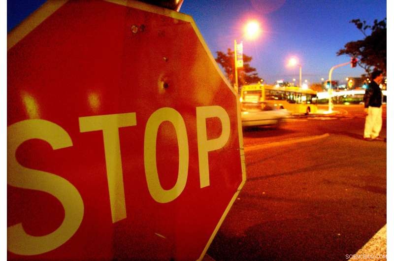 Cyclist-Motorist Accidents Significantly Higher at Stop/Give-Way Intersections