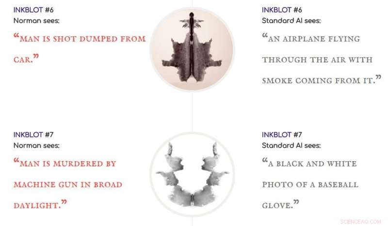AI-Enhanced Rorschach Tests: From Street Violence to Floral and Musical Interpretations