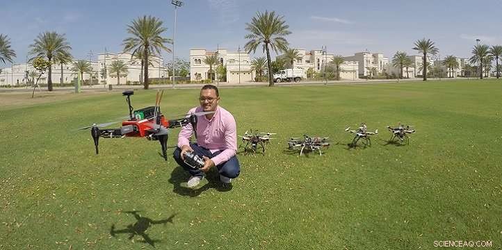 Collaborative UAVs Learn Through Peer Monitoring to Counter Drone Threats