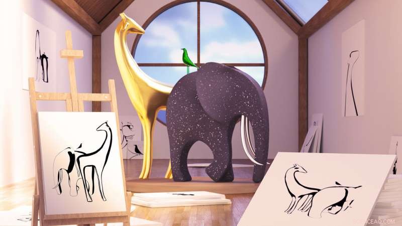 DeepMind’s Generation Query Network Converts 2‑D Photos into Accurate 3‑D Models