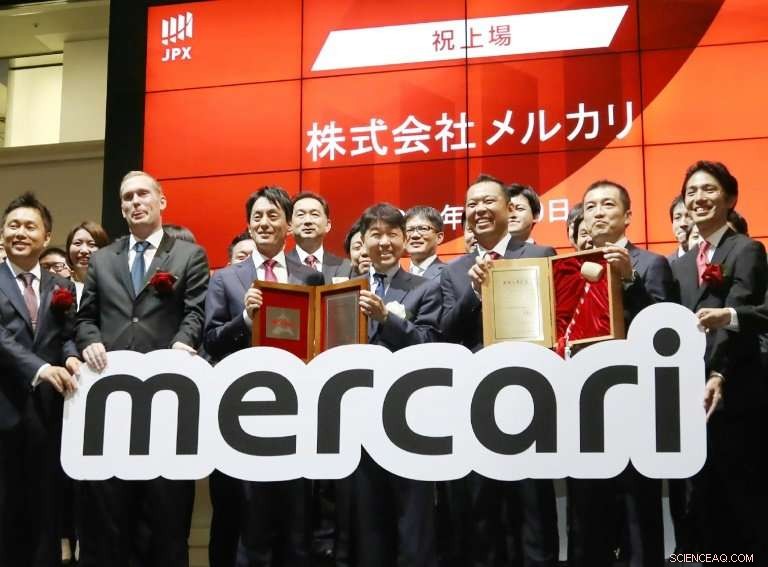 Mercari s IPO Soars on First Day of Trading in Tokyo