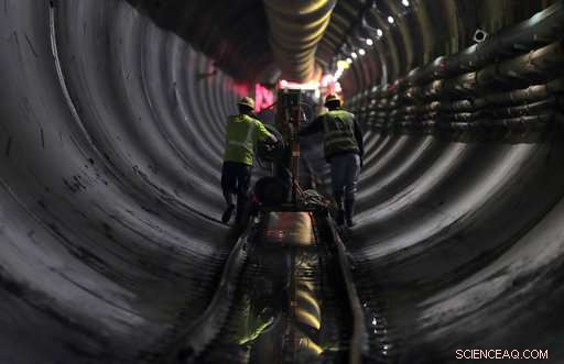 Repairing a Massive NYC Plumbing Leak 55 Stories Beneath the Hudson River