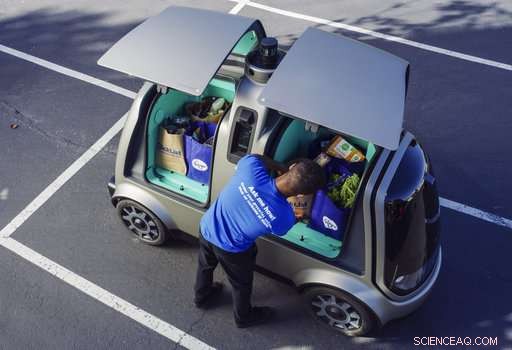 Kroger Launches Driverless Grocery Delivery Pilot to Reduce Costs and Ease Crowd
