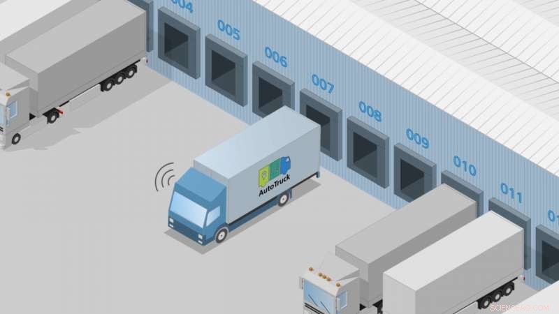 Autonomous Trucks Transform Logistics Center Operations