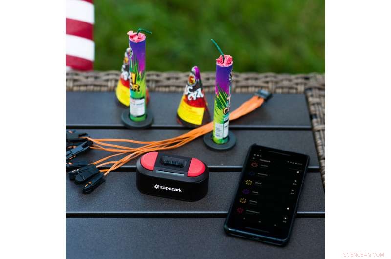 ZapSpark: Purdue’s Device and App Let You Safely Launch Fireworks from Your Smartphone