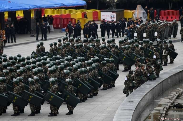 Chinese Company Unveils Long-Range Laser Weapon for Police Use
