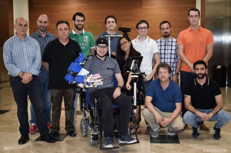Robotic Exoskeleton Empowers Disabled Individuals to Eat and Drink Independently