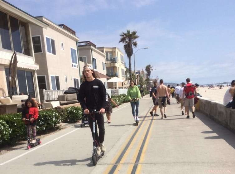 Electric Scooters Pose Collision Risks to Pedestrians and Prompt Legislative Action